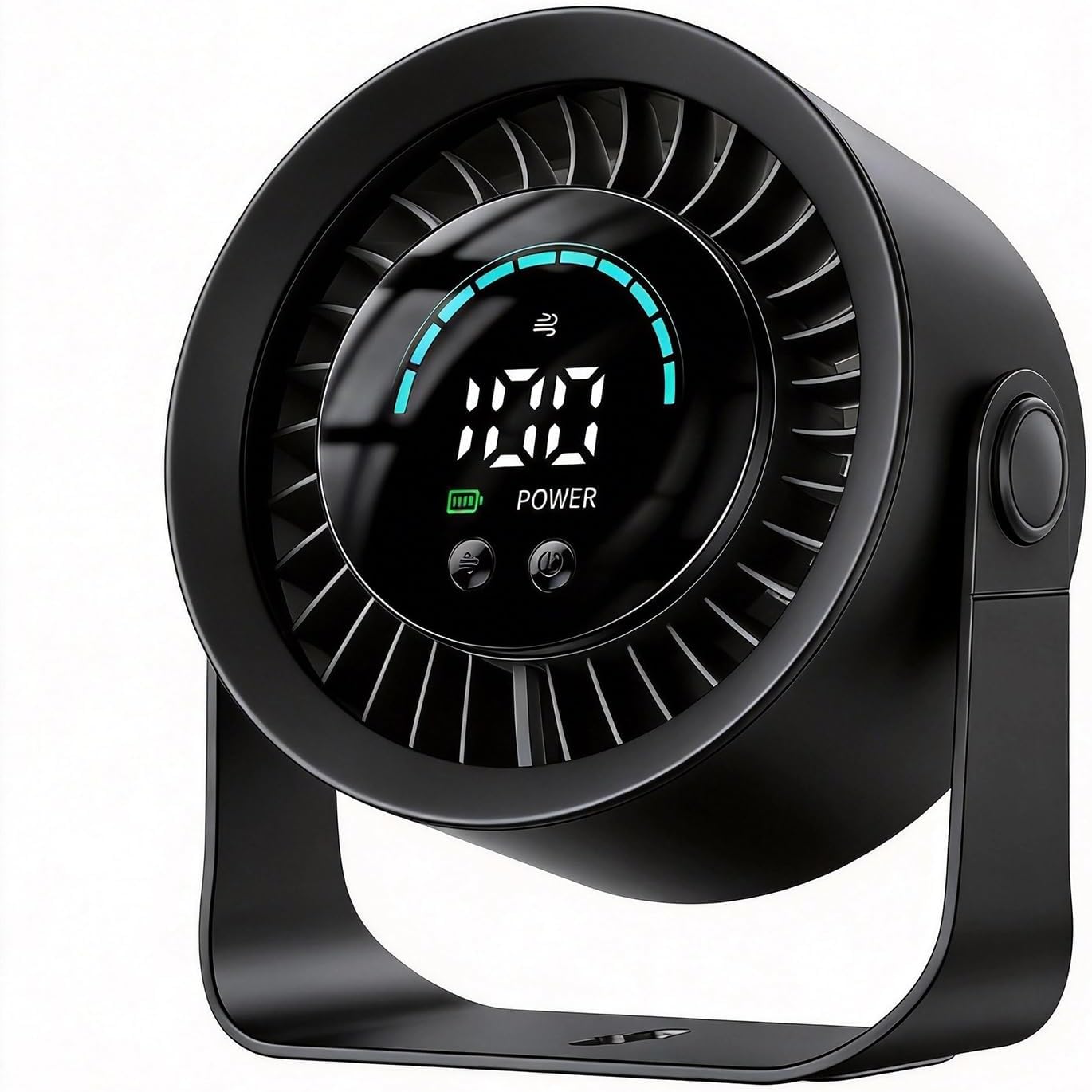 AetherMist Pedestal Fan Grey